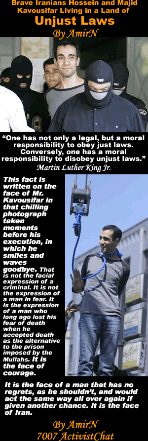 Brave Iranians Hossein and Majid Kavousifar Living in a Land of Unjust Laws 